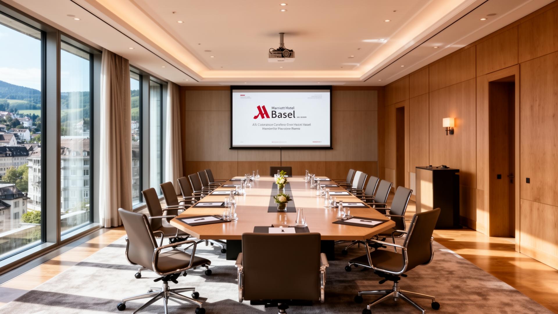 Marriott Hotel Basel conference room