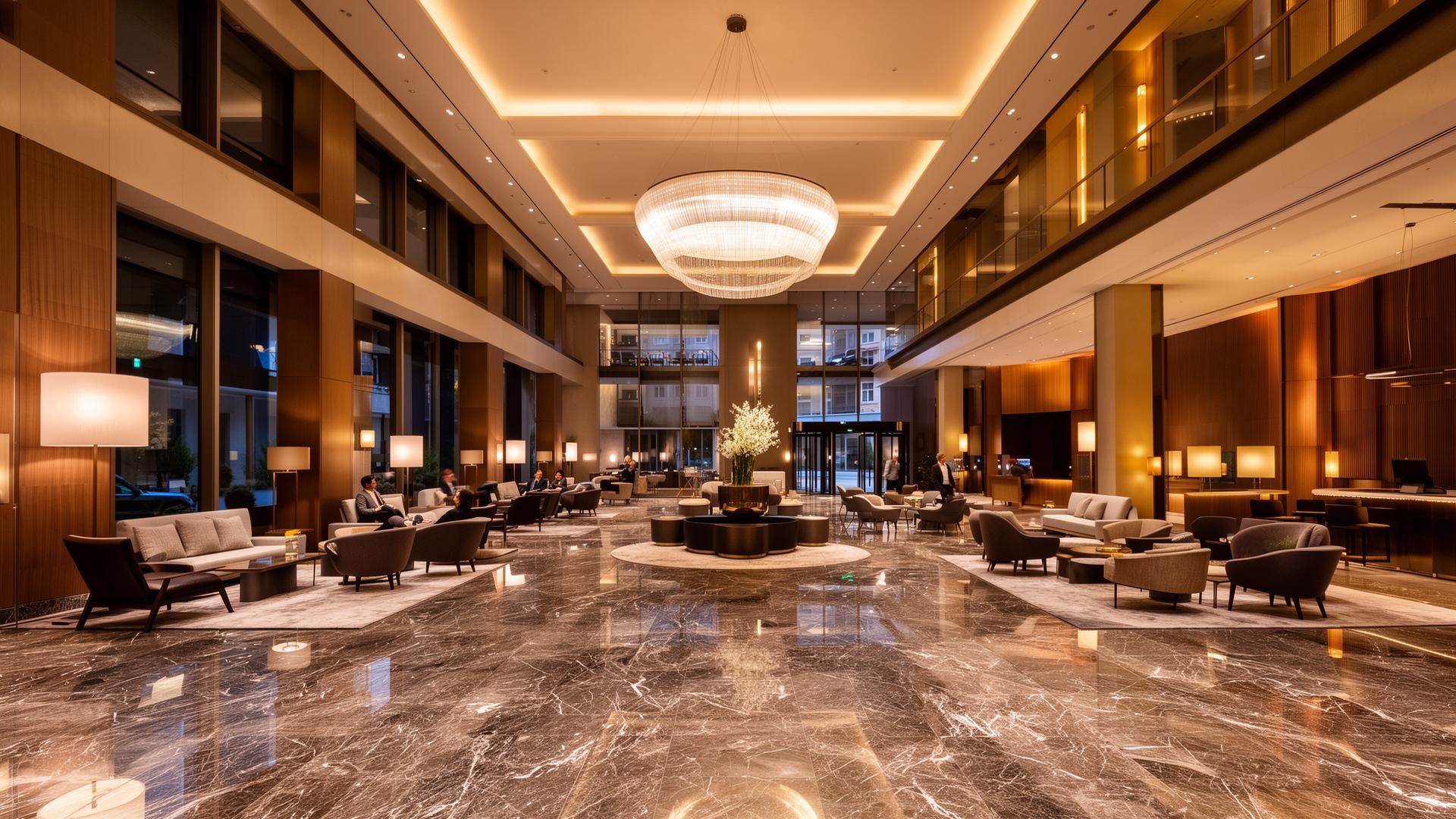 Marriott Hotel Basel lobby